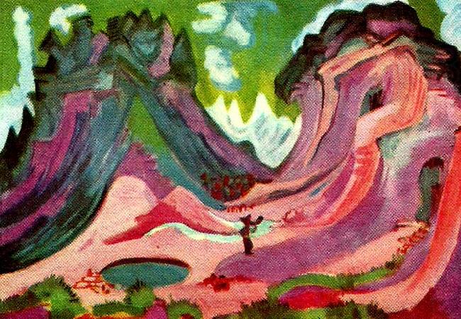 amselflue, Ernst Ludwig Kirchner